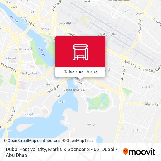 Dubai Festival City, Marks & Spencer 2 - 02 map