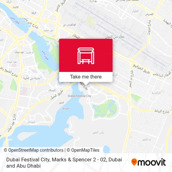 Dubai Festival City, Marks & Spencer 2 - 02 map