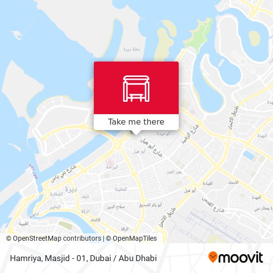Hamriya, Masjid - 01 map