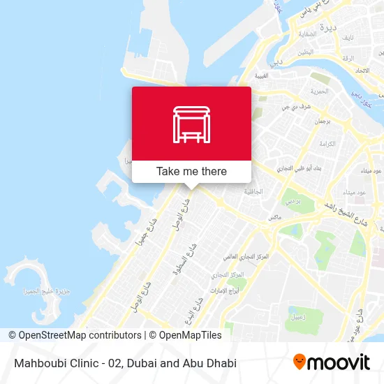 Mahboubi Clinic - 02 map