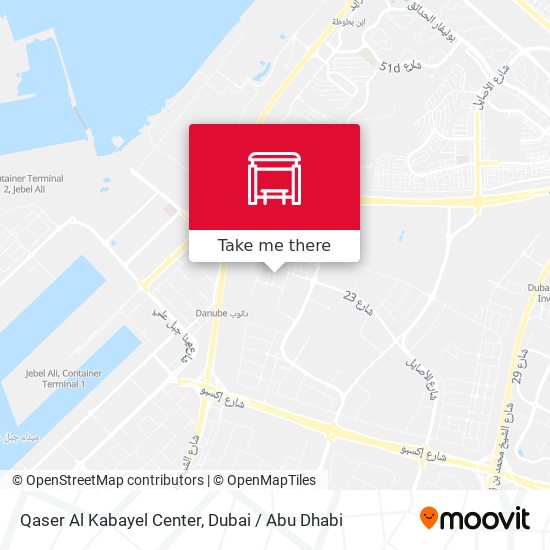 Qaser Al Kabayel Center map
