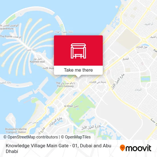 Knowledge Village Main Gate - 01 map