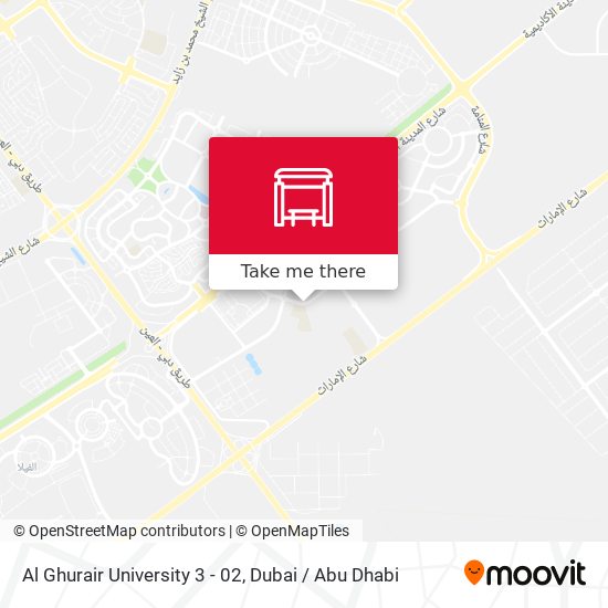 Al Ghurair University 3 - 02 map