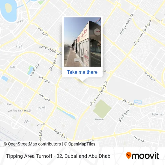 Tipping Area Turnoff - 02 map