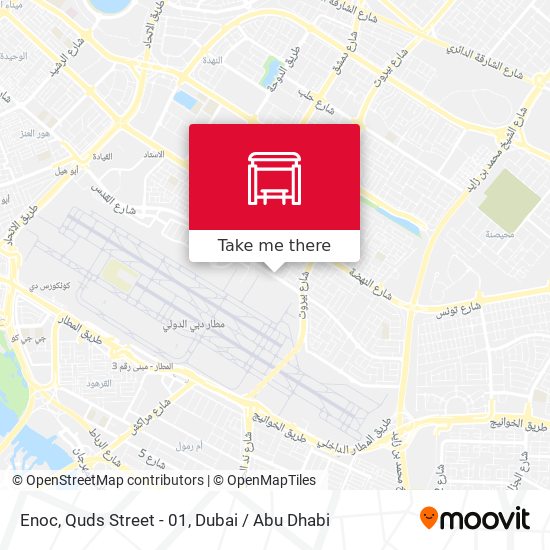 Enoc, Quds Street - 01 map