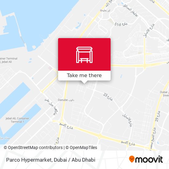 Parco Hypermarket map