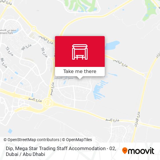 Dip, Mega Star Trading Staff Accommodation - 02 map