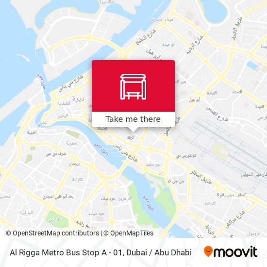Al Rigga Metro Bus Stop A - 01 map
