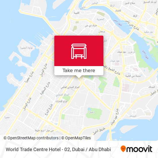 World Trade Centre Hotel - 02 map