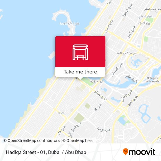 Hadiqa Street - 01 map