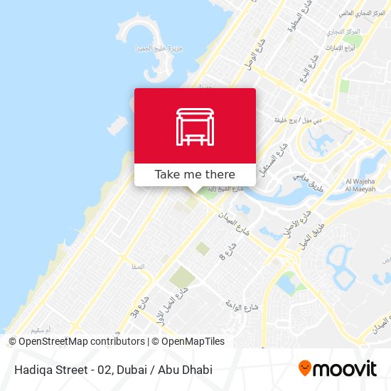 Hadiqa Street - 02 map
