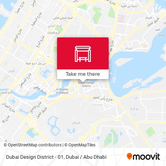 Dubai Design District - 01 map