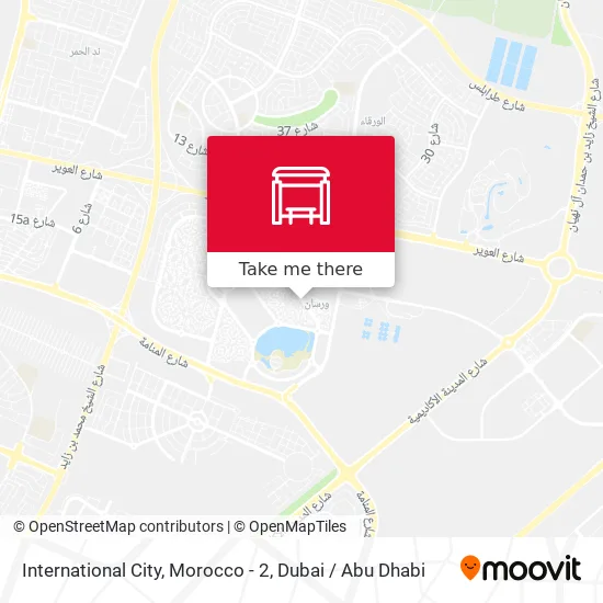 Morocco Cluster International City Dubai Map How To Get To International City, Morocco - 2 In Dubai By Bus Or Metro?