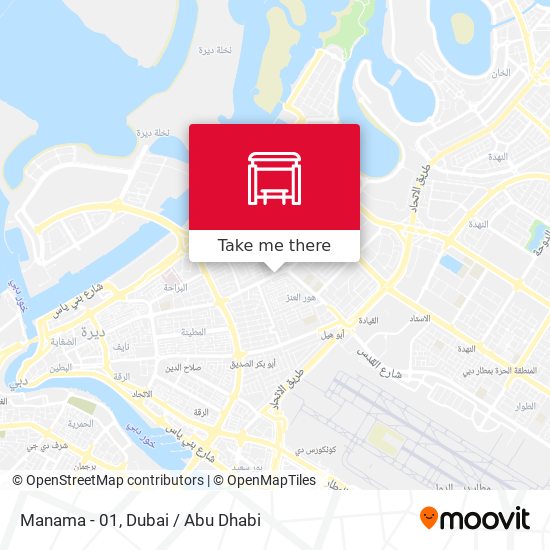 Manama - 01 map