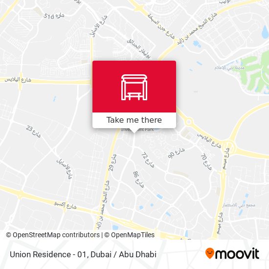 Union Residence - 01 map