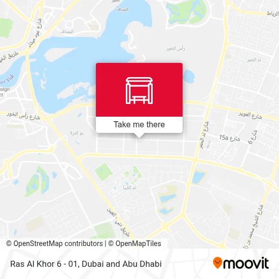 Ras Al Khor 6 - 01 map