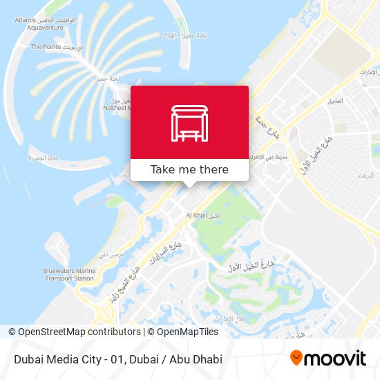 Dubai Media City - 01 map