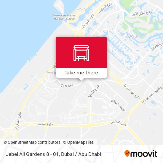 Jebel Ali Gardens 8 - 01 map