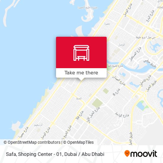 Safa, Shoping Center - 01 map