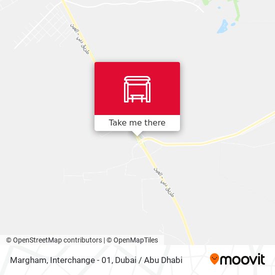 Margham, Interchange - 01 map