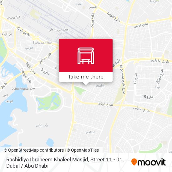 Rashidiya Ibraheem Khaleel Masjid, Street 11 - 01 map