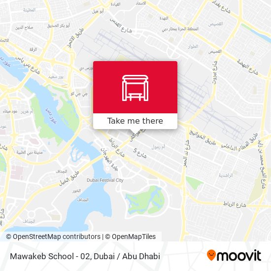Mawakeb School - 02 map