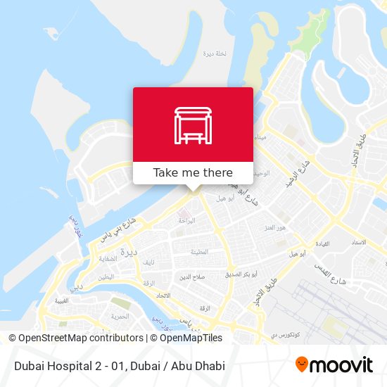 Dubai Hospital 2 - 01 map