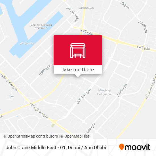 John Crane Middle East - 01 map
