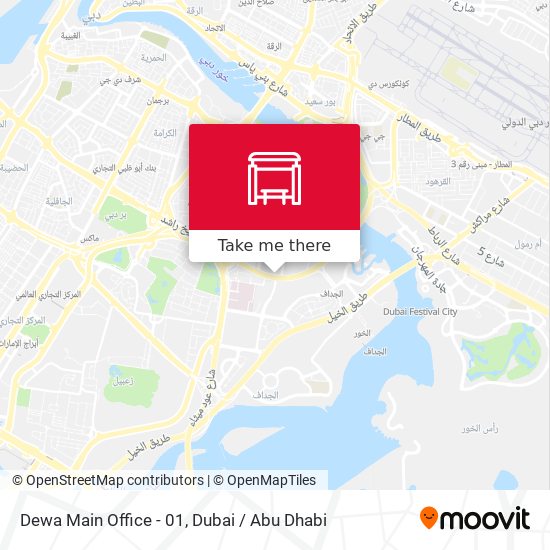 Dewa Main Office - 01 map
