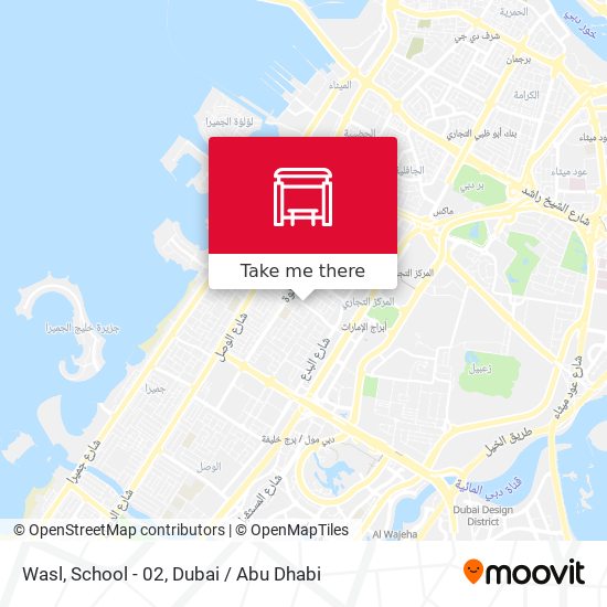 Wasl, School - 02 map