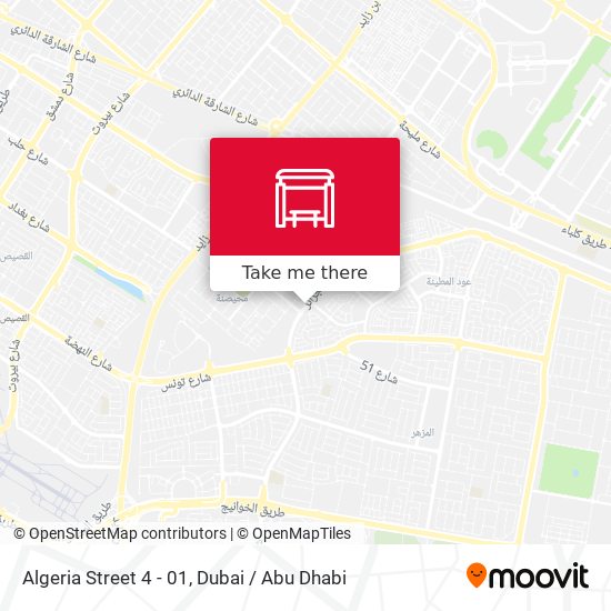 Algeria Street 4 - 01 map
