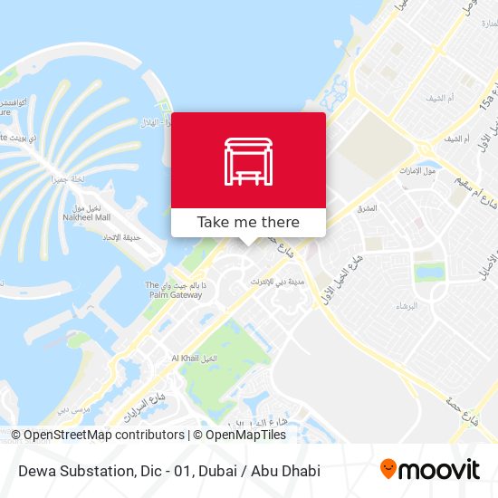 Dewa Substation, Dic - 01 map