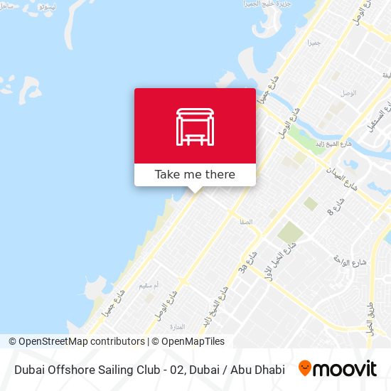 Dubai Offshore Sailing Club - 02 map