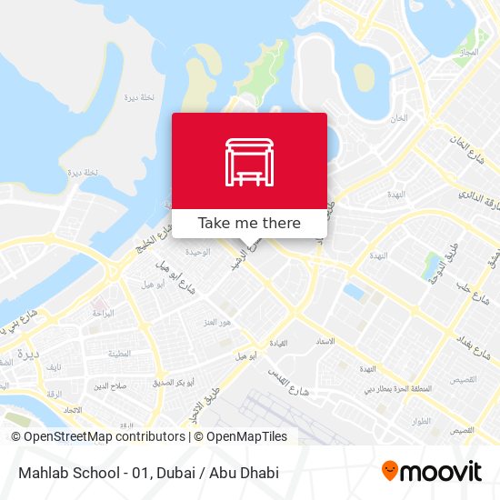 Mahlab School - 01 map