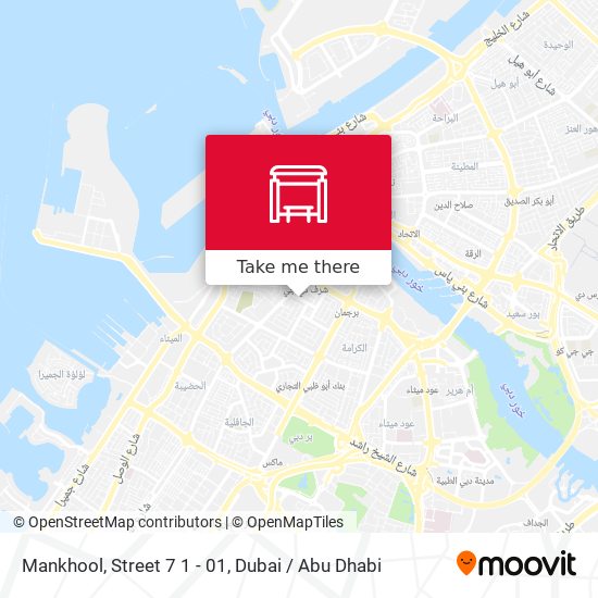 Mankhool, Street 7 1 - 01 map