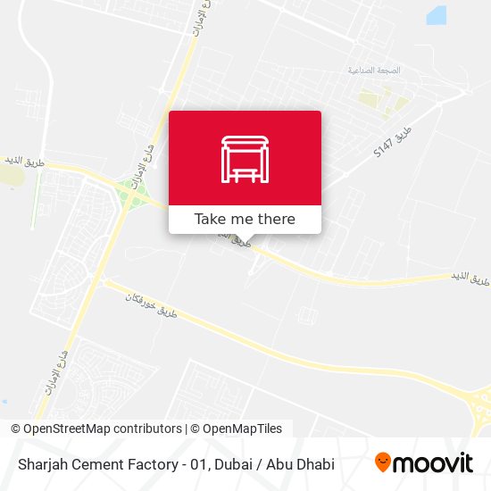 Sharjah Cement Factory - 01 map
