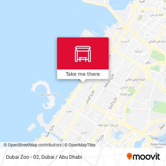 Dubai Zoo - 02 map