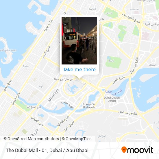 The Dubai Mall - 01 map