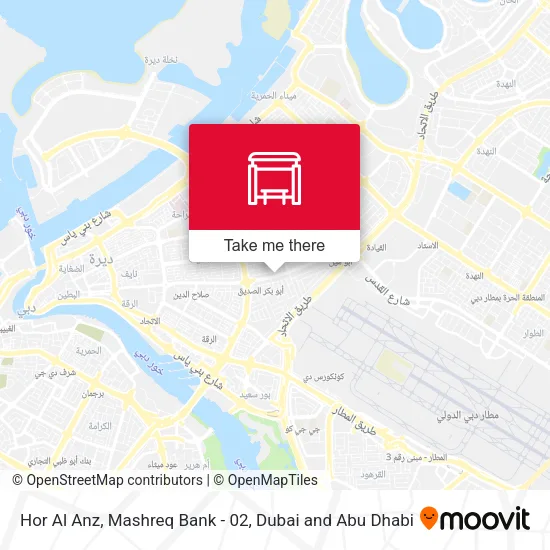 Hor Al Anz, Mashreq Bank - 02 map