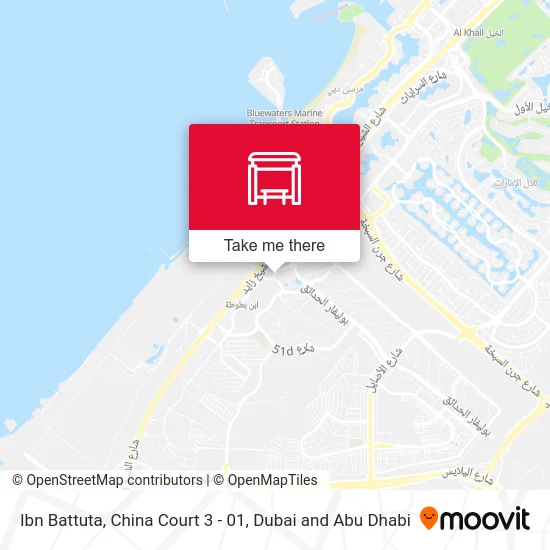 Ibn Battuta, China Court 3 - 01 map