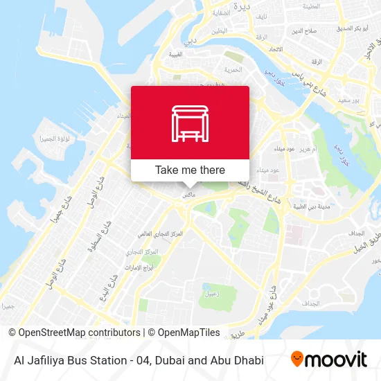 Al Jafiliya Bus Station - 04 map