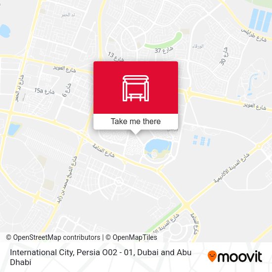 International City, Persia O02 - 01 map