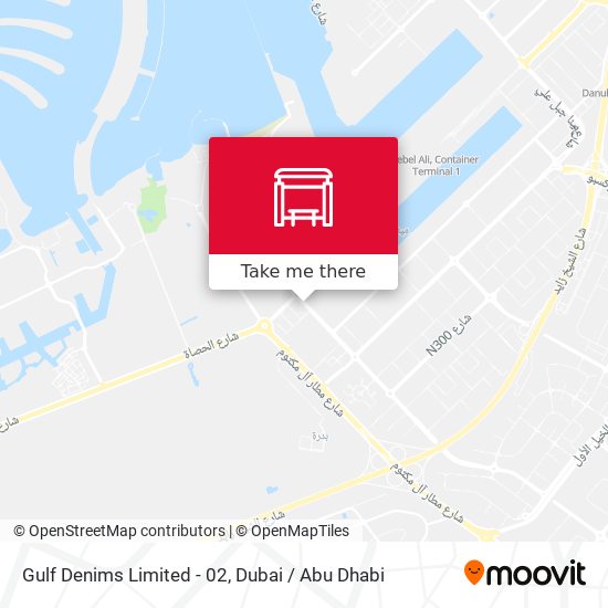 Gulf Denims Limited - 02 map