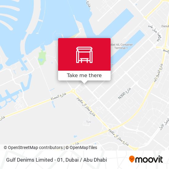 Gulf Denims Limited - 01 map