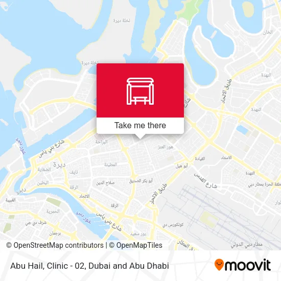 Abu Hail, Clinic - 02 map