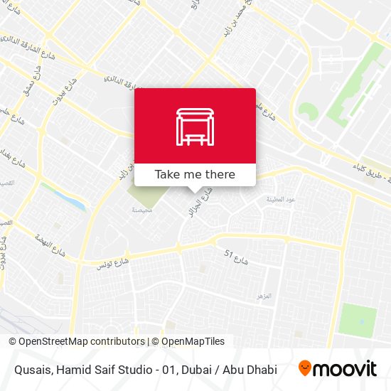 Qusais, Hamid Saif Studio - 01 map