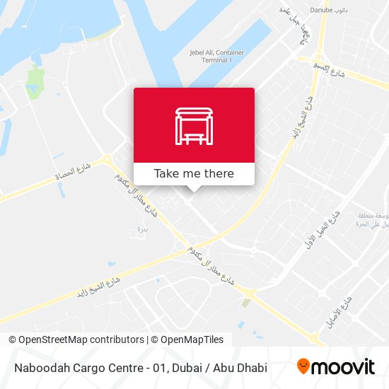 Naboodah Cargo Centre - 01 map
