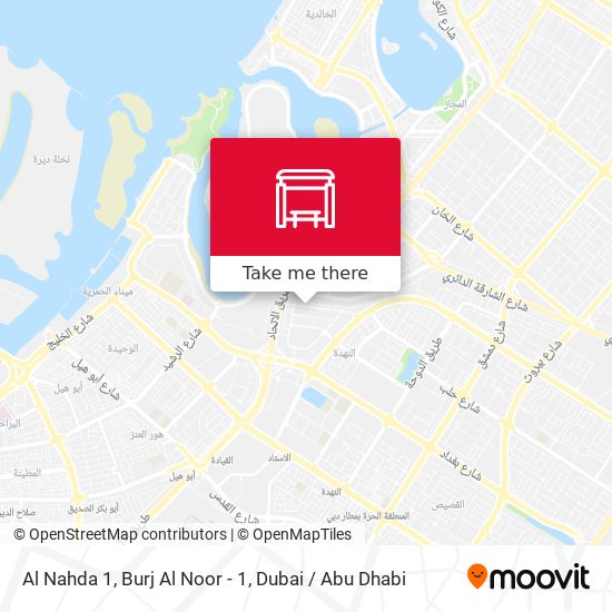 Al Nahda 1, Burj Al Noor - 1 map
