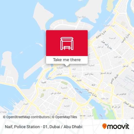 Naif, Police Station - 01 map