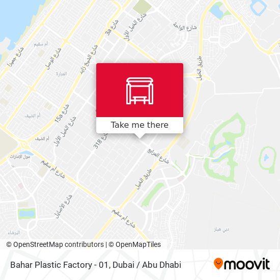 Bahar Plastic Factory - 01 map